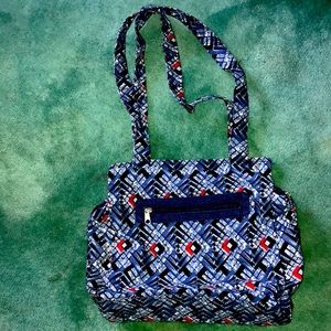Gold Coast Purse/Pocketbook/Handbag Blue Red Black